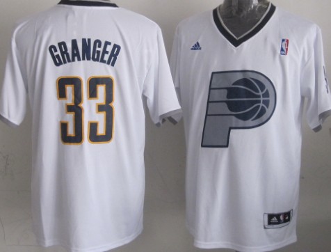 Indiana Pacers #33 Danny Granger Revolution 30 Swingman 2013 Christmas Day White Jersey