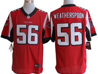 Nike Atlanta Falcons #56 Sean Weatherspoon Red Elite Jersey 