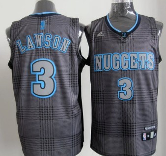 Denver Nuggets #3 Ty Lawson Black Rhythm Fashion Jersey 