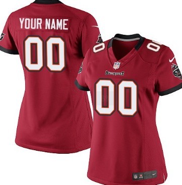 Women's Nike Tampa Bay Buccaneers Customized Red Limited Jersey