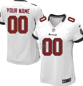 Women's Nike Tampa Bay Buccaneers Customized White Limited Jersey