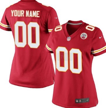 Women's Nike Kansas City Chiefs Customized Red Game Jersey 