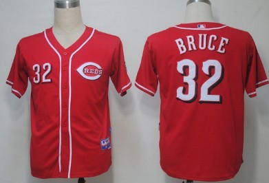 Cincinnati Reds #32 Jay Bruce Red Kids Jersey 