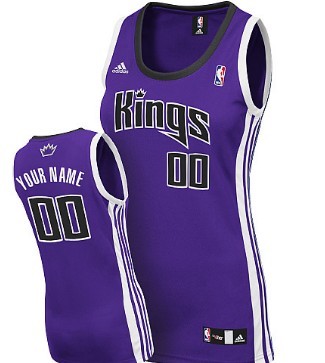 Womens Sacramento Kings Customized Purple Jersey