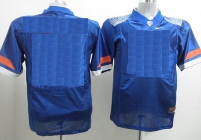 Kids' Florida Gators Customized Blue Pro Combat Jersey 