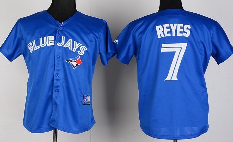 Toronto Blue Jays #7 Jose Reyes 2012 Blue Womens Jersey 