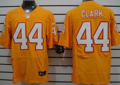 Nike Tampa Bay Buccaneers #44 Dallas Clark Orange Elite Jersey 