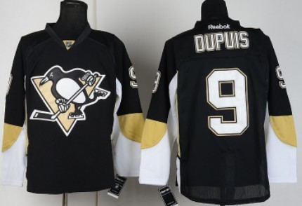 Pittsburgh Penguins #9 Pascal Dupuis Black Jersey 