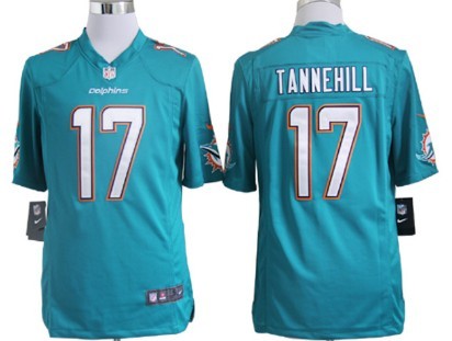 Nike Miami Dolphins #17 Ryan Tannehill 2013 Green Game Jersey