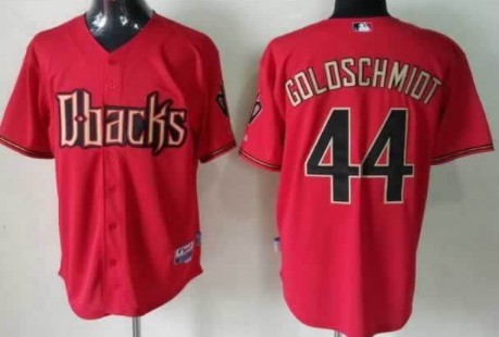 Arizona Diamondbacks #44 Paul Goldschmidt Red Jersey 