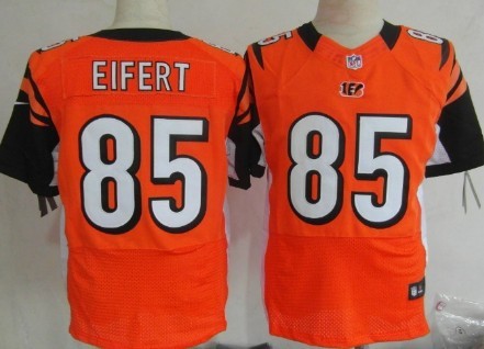 Nike Cincinnati Bengals #85 Tyler Eifert Orange Elite Jersey 