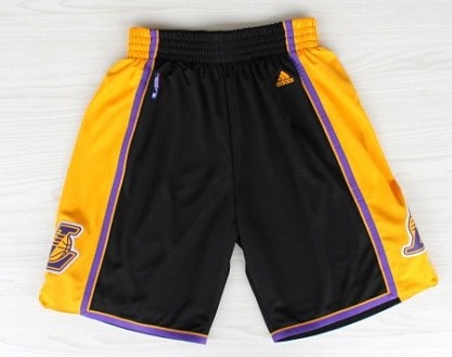 Los Angeles Lakers Black With Purple Short