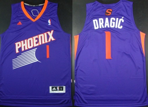 Phoenix Suns #1 Goran Dragic Revolution 30 Swingman Purple Jersey