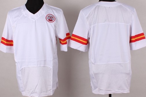 Nike Kansas City Chiefs Blank White Elite Jersey 