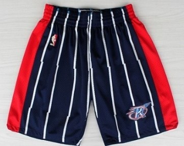 Houston Rockets Blue Throwback Short