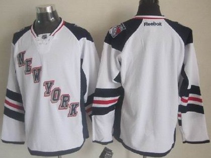 New York Rangers Blank 2014 Stadium Series White Jersey 