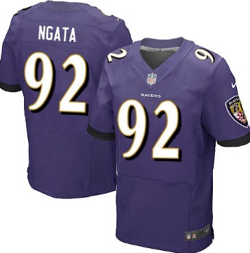 Nike Baltimore Ravens #92 Haloti Ngata 2013 Purple Elite Jersey 