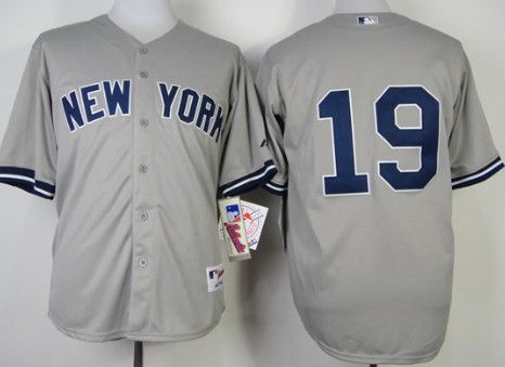 New York Yankees #19 Masahiro Tanaka Gray Jersey 