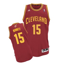 Cleveland Cavaliers #15 Anthony Bennett Red Swingman Jersey