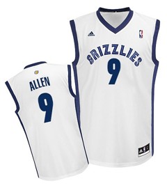 Memphis Grizzlies #9 Tony Allen White Swingman Jersey