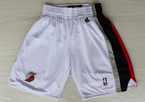 Portland Trail Blazers White Short