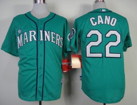 Seattle Mariners #22 Robinson Cano Green Jersey 