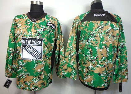 New York Rangers Blank 2014 Camo Jersey