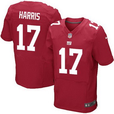 Men's New York Giants #17 Dwayne Harris Red Alternate NFL Nike Elite Jersey