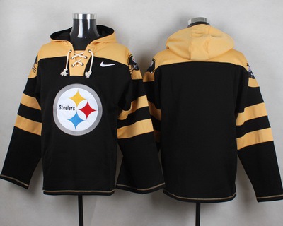 Men's Pittsburgh Steelers Blank Brown Team Color 2014 NFL Nike Hoodie