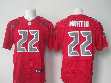 Men's Tampa Bay Buccaneers #22 Doug Martin Nike Red Color Rush 2015 NFL Elite Jersey