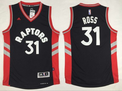 Men's Toronto Raptors #31 Terrence Ross Revolution 30 Swingman Black Jersey