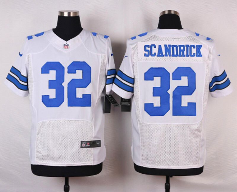 Nike Men's Dallas Cowboys Orlando Scandrick Elite Road White Jersey