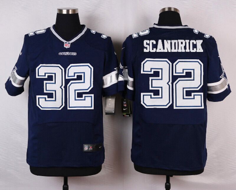 Nike Men's Dallas Cowboys Orlando Scandrick Elite Blue Jersey