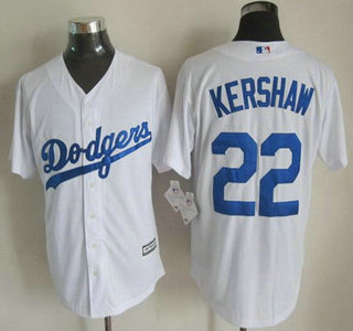 Los Angeles Dodgers #22 Clayton Kershaw 2015 White Jersey