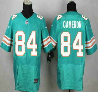 Miami Dolphins #84 Jordan Cameron Aqua Green Alternate 2015 NFL Nike Elite Jersey