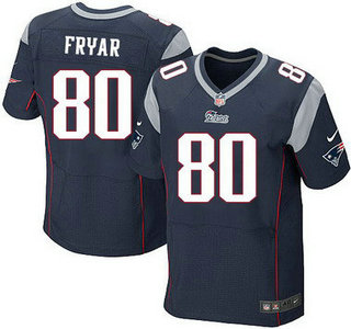 New England Patriots #80 Irving Fryar Navy Blue Retired Player NFL Nike Elite Jersey