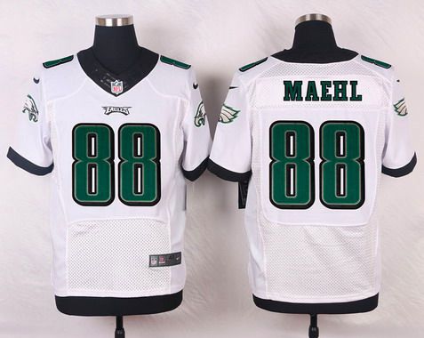 Philadelphia Eagles #88 Jeff Maehl White Road NFL Nike Elite Jersey