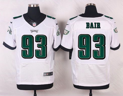 Philadelphia Eagles #93 Brandon Bair White Road NFL Nike Elite Jersey