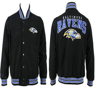 Baltimore Ravens Black Jacket FG