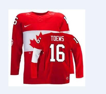 Youth 2014 Olympics Canada #16 Jonathan Toews Red Jersey