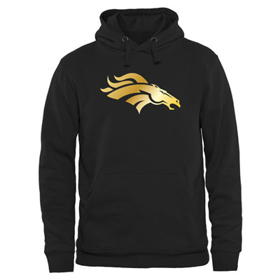 NFL Denver Broncos Men's Pro Line Black Gold Collection Pullover Hoodies Hoody