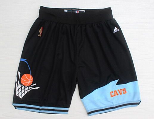 Men's Cleveland Cavaliers Black Throwback Short