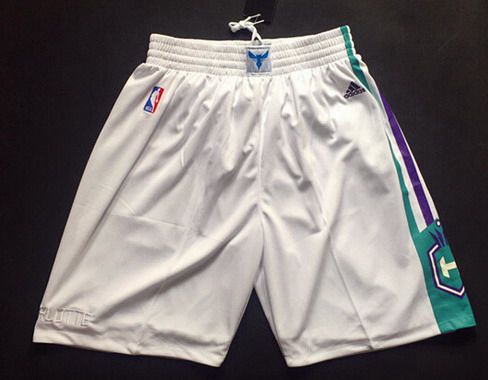 Men's Charlotte Hornets White Swingman Short