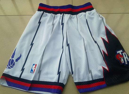 Men's Toronto Raptors White Swingman Short