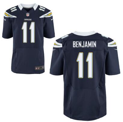 Men's San Diego Chargers #11 Travis Benjamin Navy Blue Team Color NFL Nike Elite Jersey