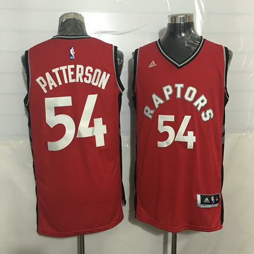 Men's Toronto Raptors #54 Patrick Patterson Red New NBA Rev 30 Swingman Jersey