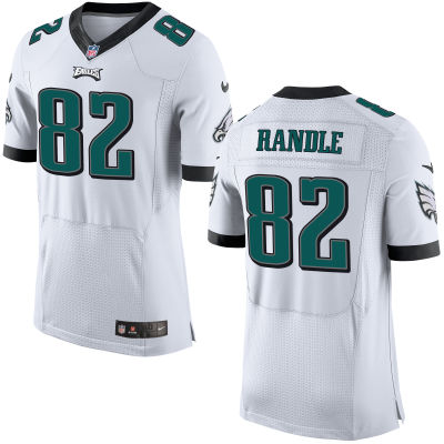 Men's Philadelphia Eagles #82 Rueben Randle White Road NFL Nike Elite Jersey