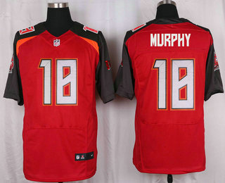 Men's Tampa Bay Buccaneers #18 Louis Murphy Red Team Color NFL Nike Elite Jersey