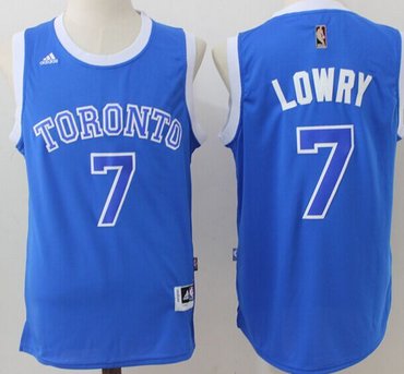 Raptors #7 Kyle Lowry Light Blue Stitched NBA Jersey