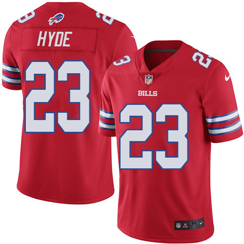 Nike NFL Buffalo Bills #23 Micah Hyde Limited Vapor UntouchableRed Men's Jersey